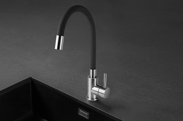 Robinet à mémoire de forme Boutté pour la cuisine.