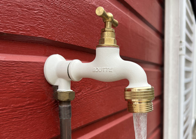 Mousseur pour robinet de jardin Blanc Boutté