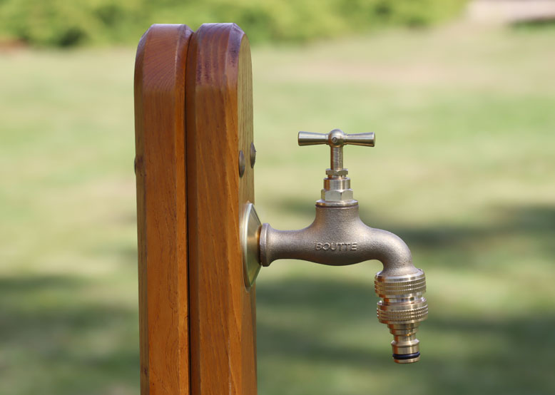 Mousseur pour robinet de jardin avec nez rapide Boutté