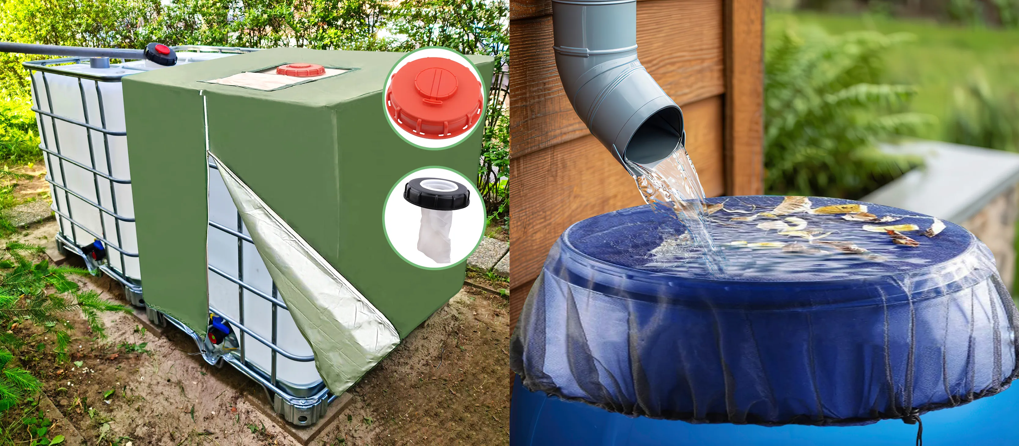 Les dernières nouveautés produits de BOUTTÉ doivent permettre de préserver la propreté de l’eau de pluie récupérée.