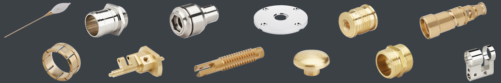Pièces simples, semi-complexes et ouvragées en laiton